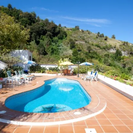 Willa Con Piscina Climatizada, Barbacoa Y Wi-fi En Icod De Vinos - Es-279-19